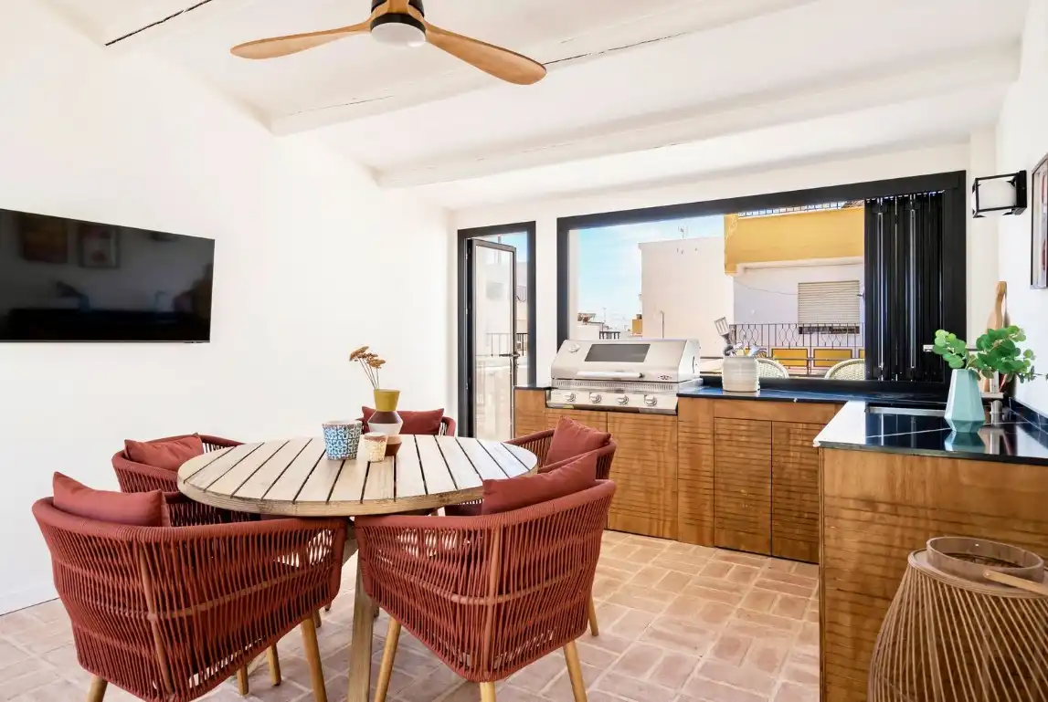 Terraza de Casa adosada en venta en Marbella con Aire acondicionado, Calefacción y Terraza