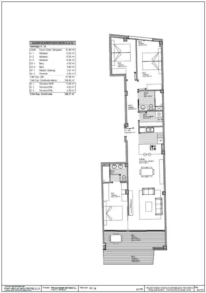 Flat with lift for sale in Passeig de Josep Mundet 87, imagen 6