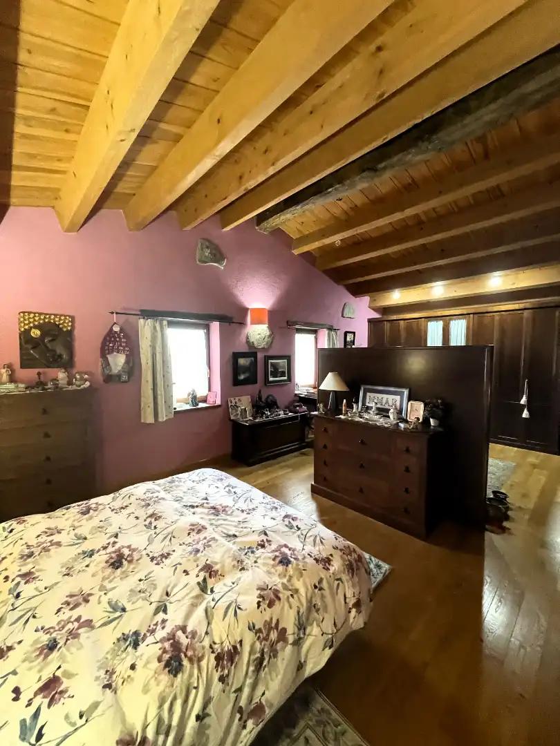 Dormitori de Finca rústica en venda en Mieres (Girona) amb Calefacció, Parquet i Terrassa