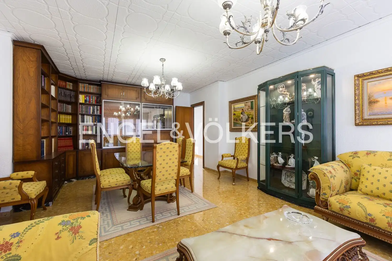 Comedor de Casa o chalet en venta en Alberic con Aire acondicionado, Calefacción y Terraza