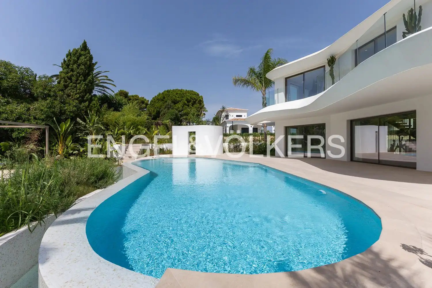 Vista exterior de Casa o xalet en venda en Jávea / Xàbia amb Aire condicionat, Calefacció i Jardí privat
