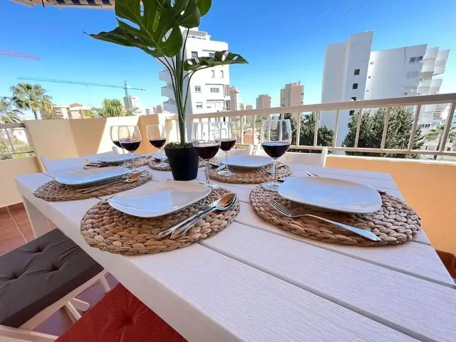 Terrace of Flat for rent in Torremolinos  with Air Conditioner, Terrace and Furnished