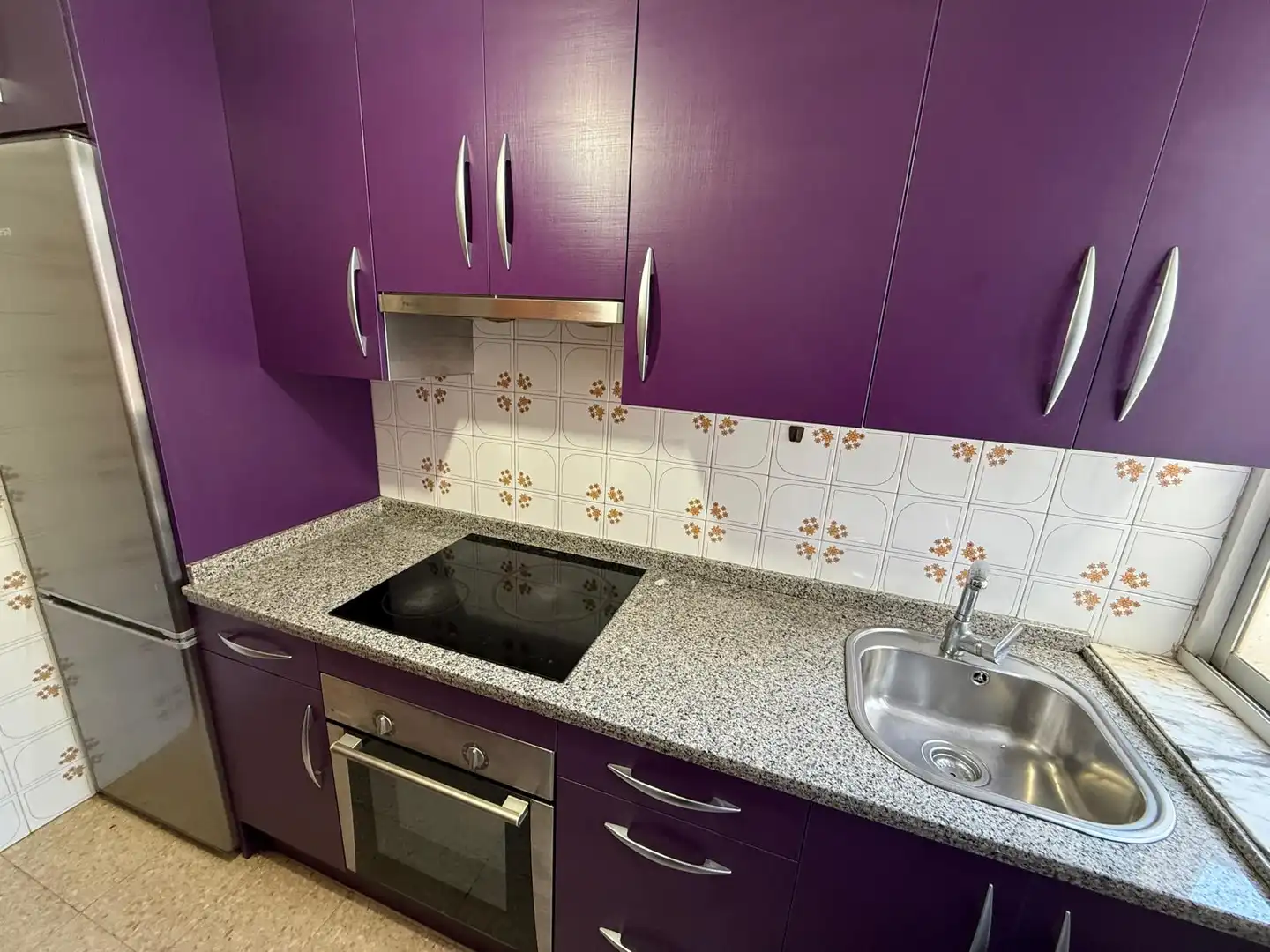 Kitchen of Flat for rent in Salamanca  with Heating, Parquet flooring and Furnished