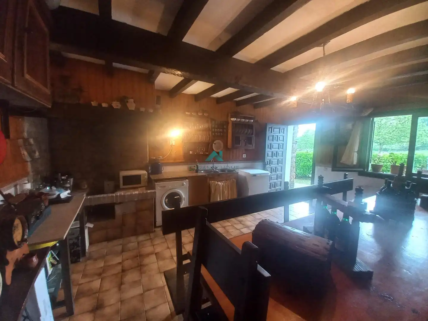 Cocina de Casa adosada en venta en Voto con Calefacción, Jardín privado y Terraza