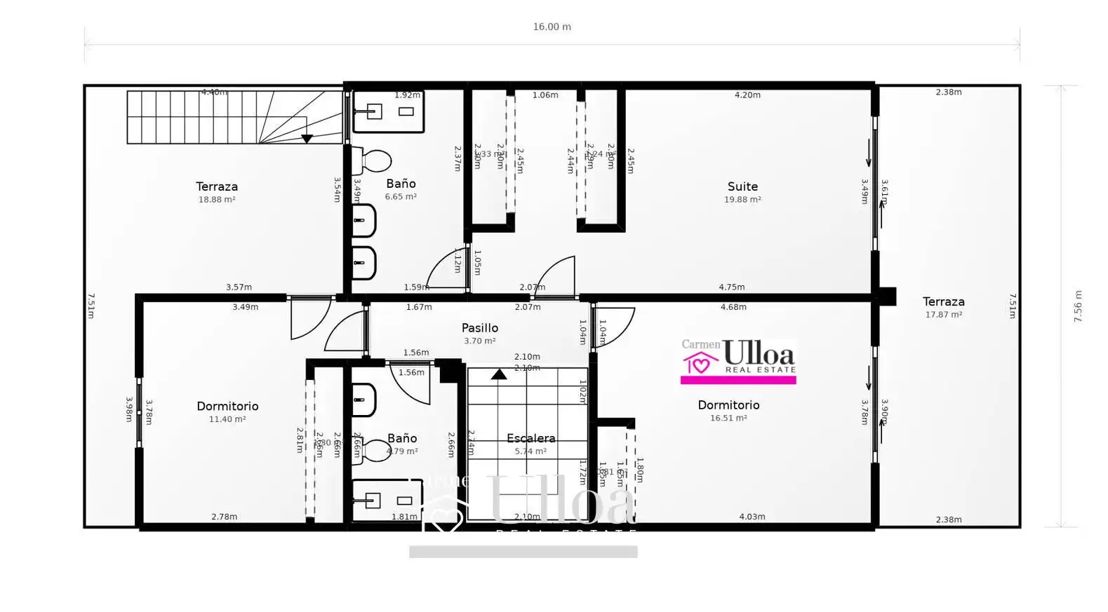 Casa a schiera con piscina in vendita a Garbinet - Vistahermosa, imagen 56