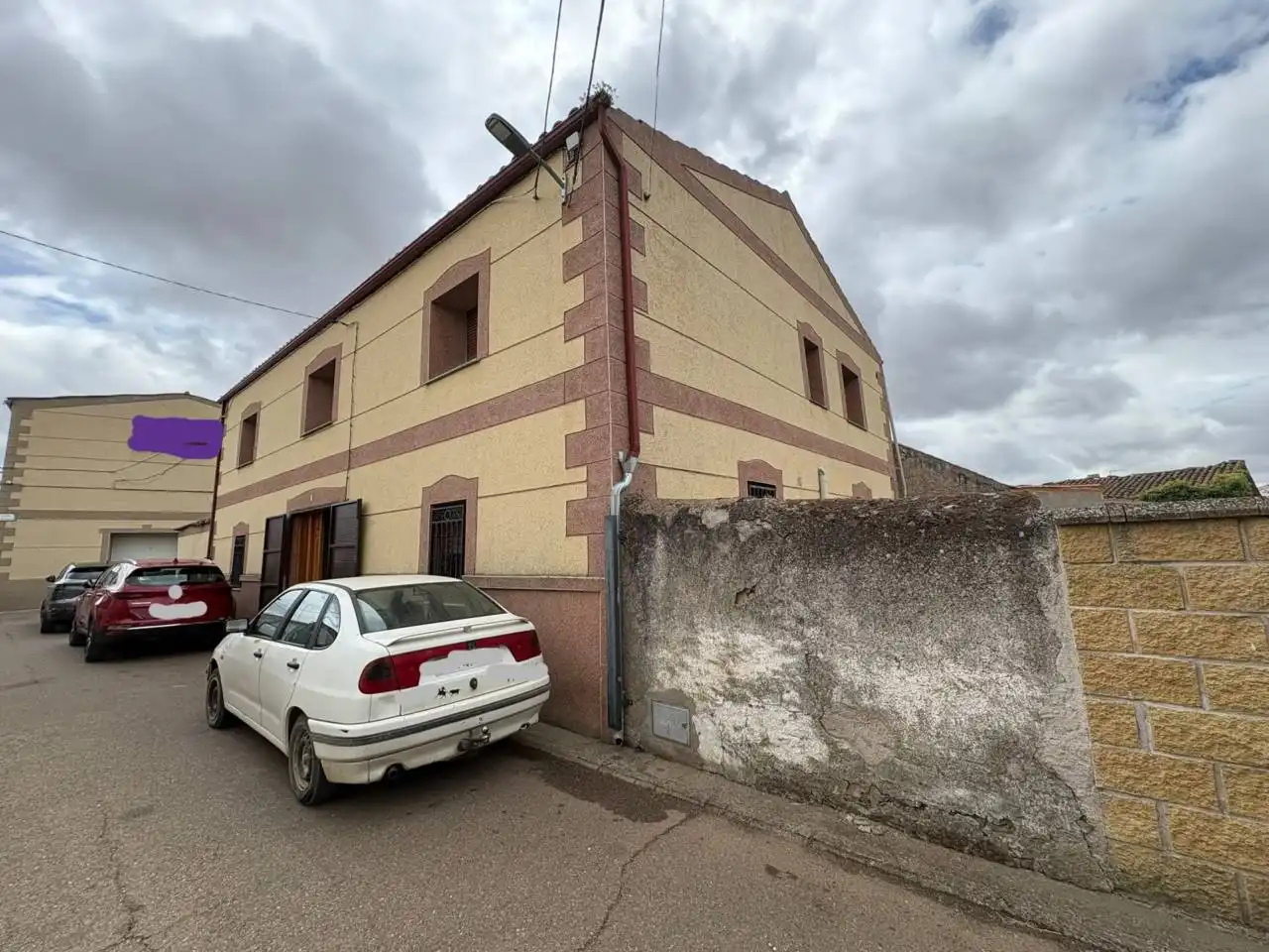 Vista exterior de Casa o chalet en venta en Gallegos de Argañán con Calefacción, Jardín privado y Terraza