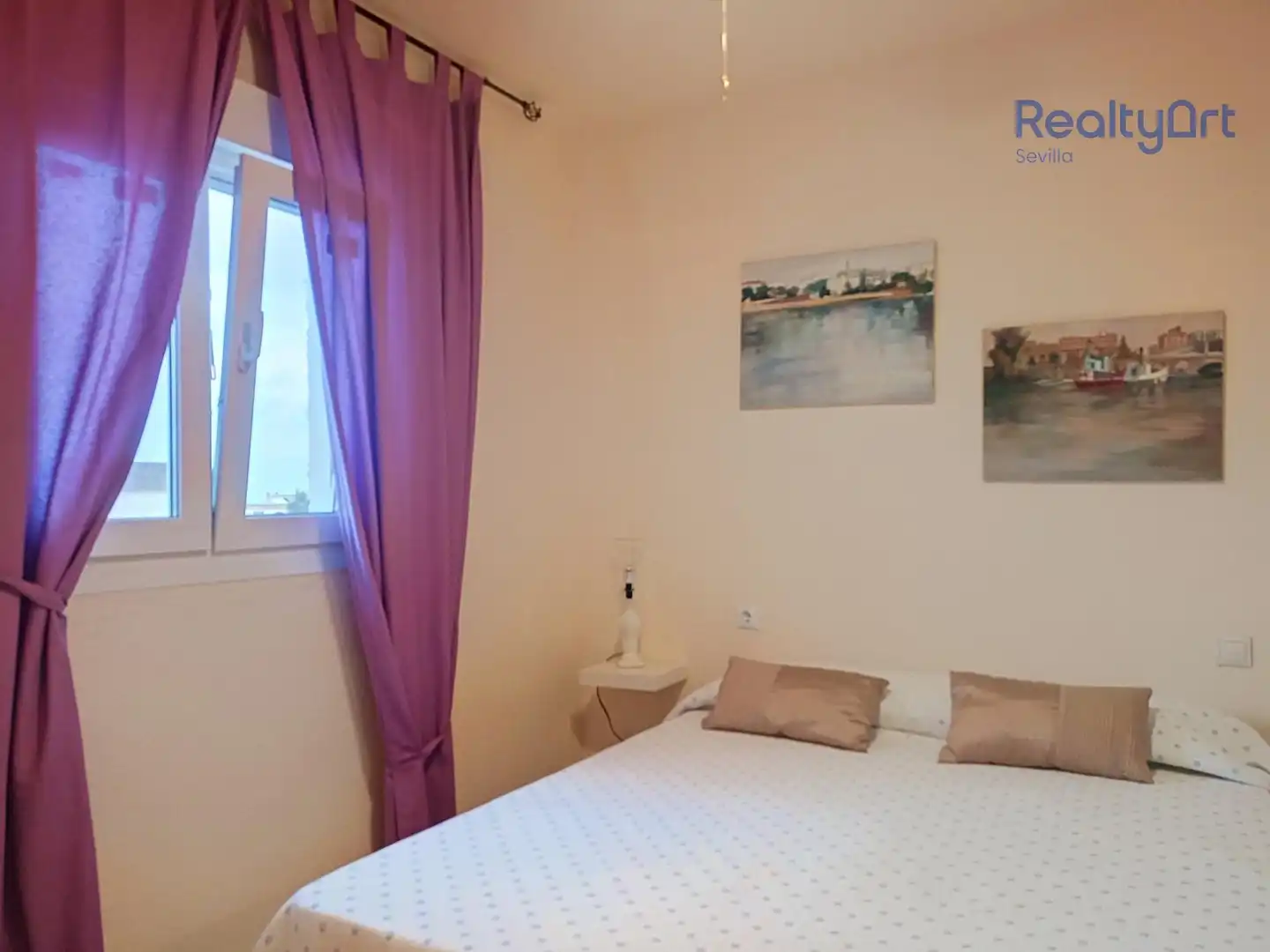 Bedroom of Flat for sale in Mazagón  with Air Conditioner, Furnished and Balcony
