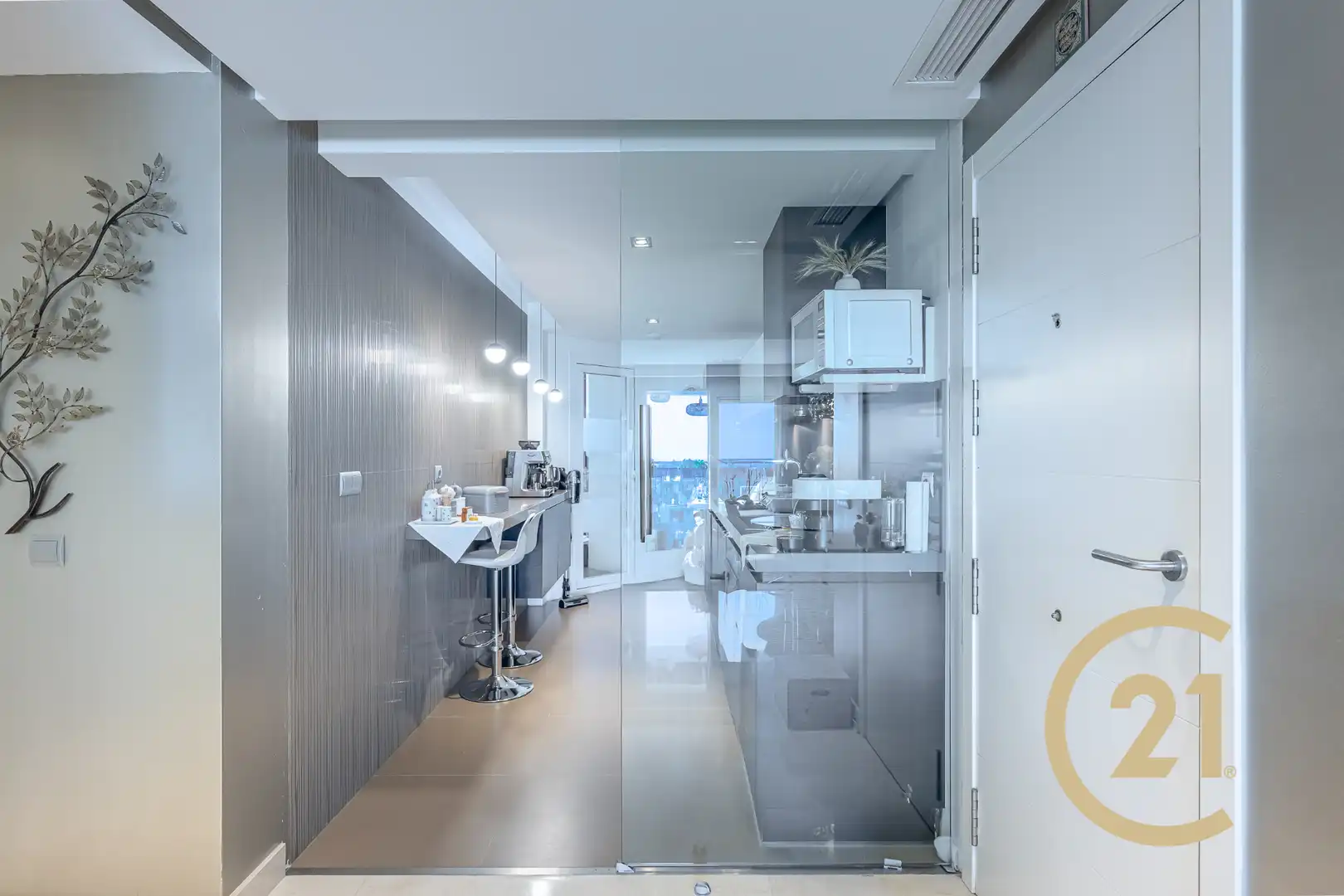 Cocina de Ático en venta en Benahavís con Aire acondicionado, Calefacción y Terraza
