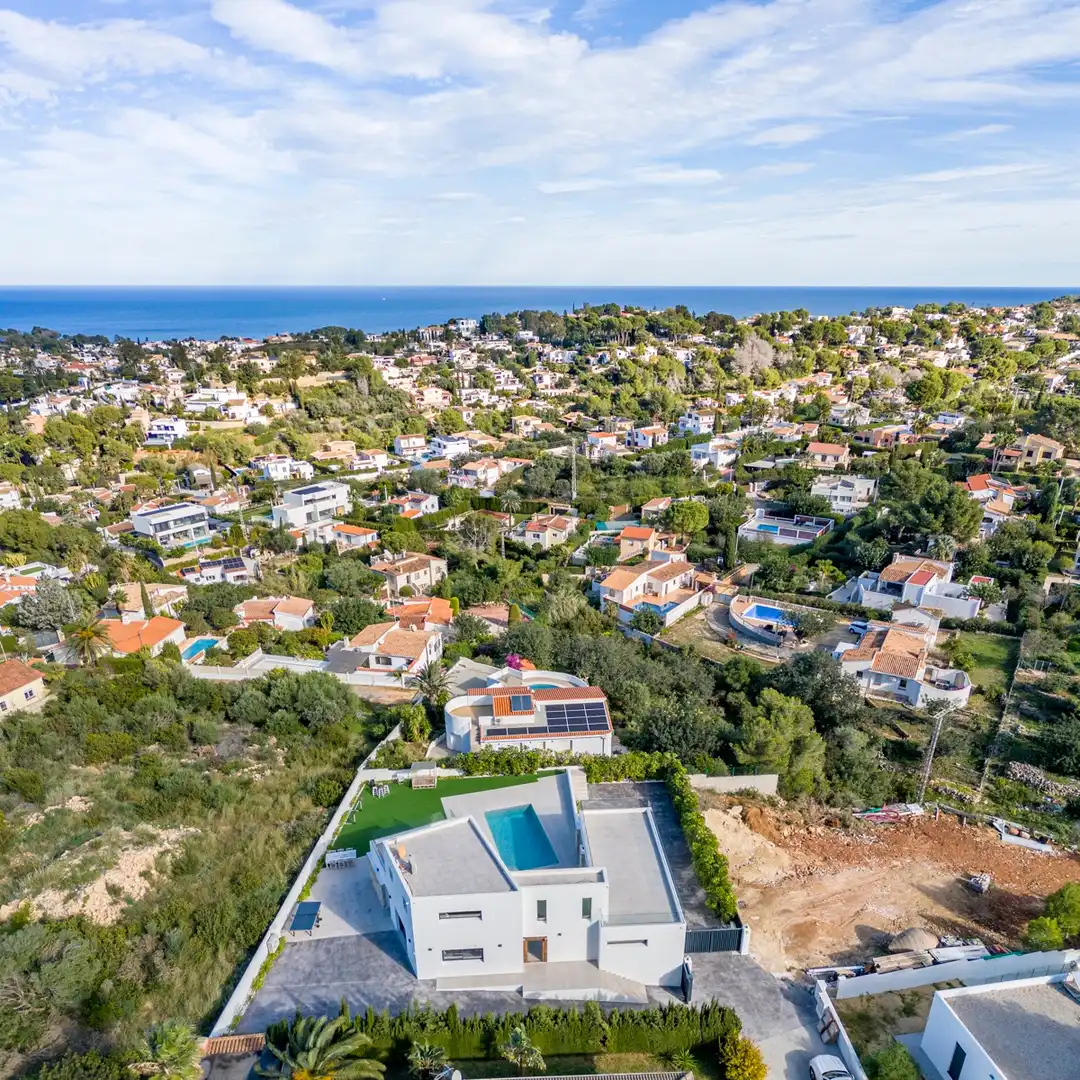 Exterior view of Houses for sale in Dénia  with Air Conditioner, Heating and Private garden