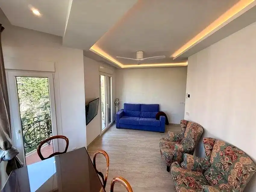 Living room of Flat for rent in Madrid  with Air Conditioner, Heating and Terrace