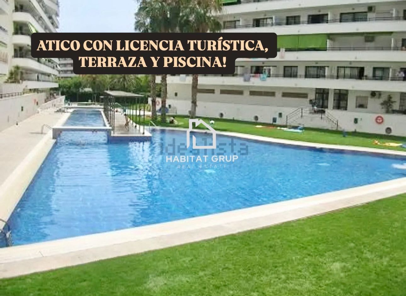 Swimming pool of Attic for sale in Salou  with Heating and Terrace