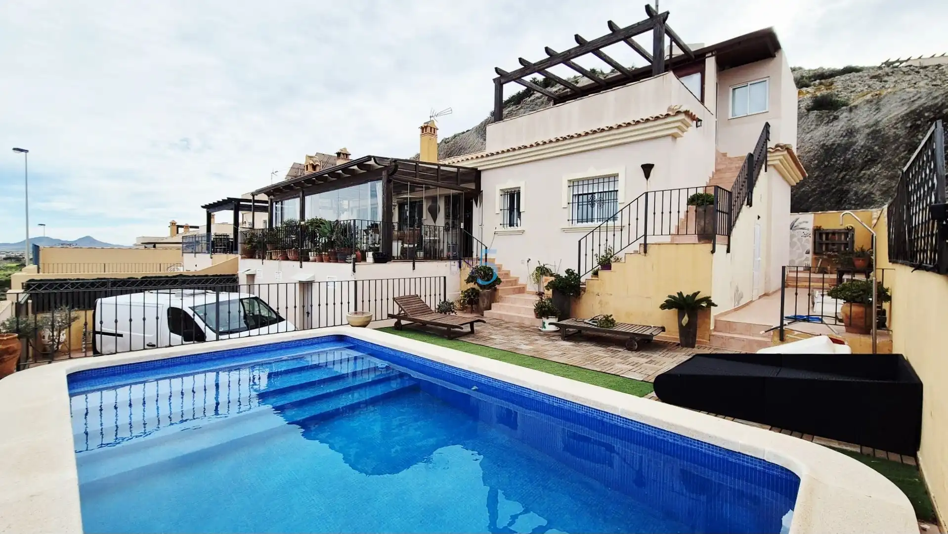 Piscina de Casa o chalet en venta en Cartagena con Aire acondicionado, Calefacción y Terraza