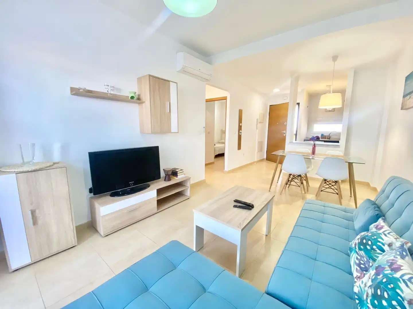 Sala de estar de Planta baja de alquiler en Torre-Pacheco con Aire acondicionado, Calefacción y Jardín privado