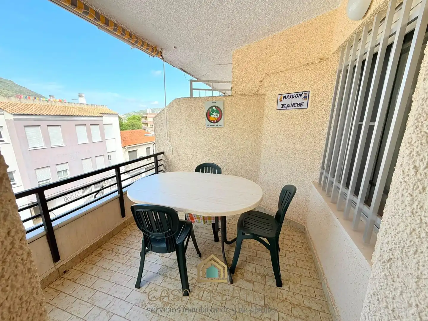 Terrasse von Wohnung zum Verkauf in Barx mit Klimaanlage, Abstellraum und Möbliert