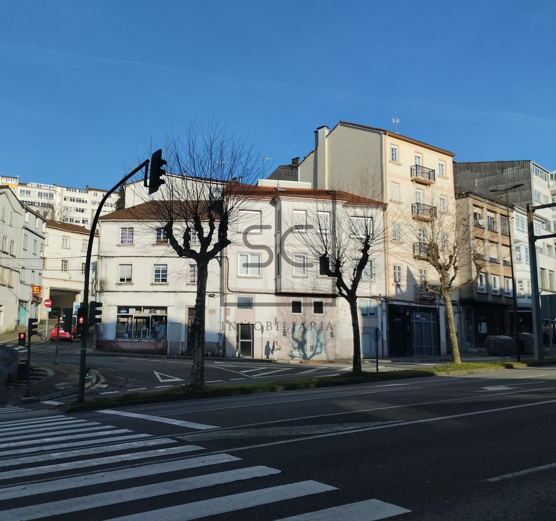 Exterior view of Flat for sale in Santiago de Compostela   with Heating and Parquet flooring