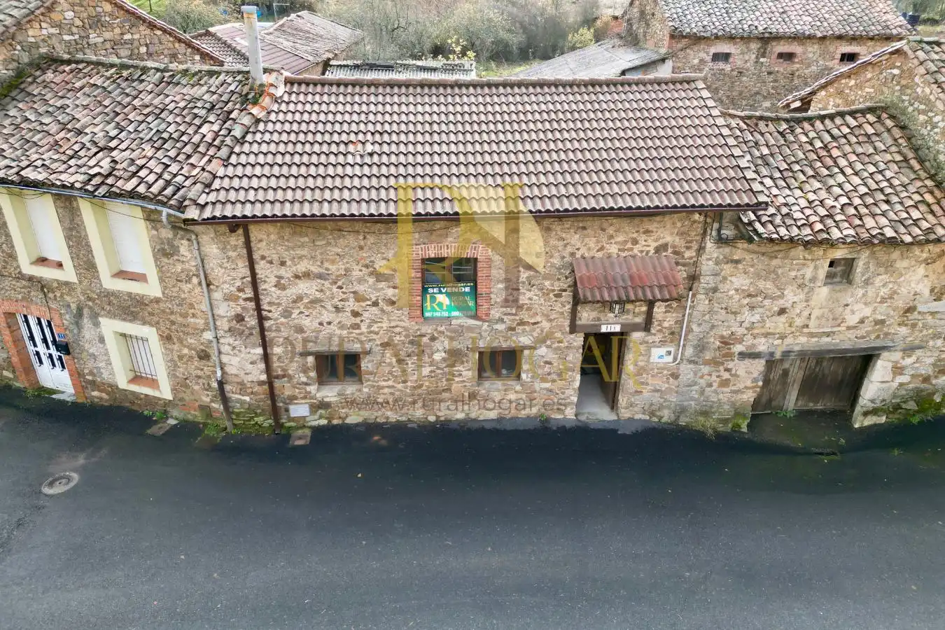 Vista exterior de Casa o xalet en venda en Matallana de Torío