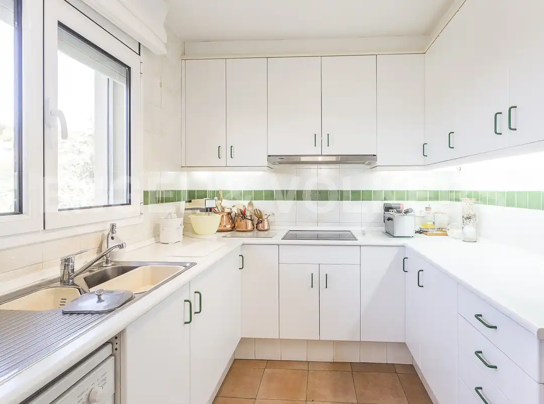 Cuina de Casa o xalet en venda en Moià amb Aire condicionat, Calefacció i Jardí privat