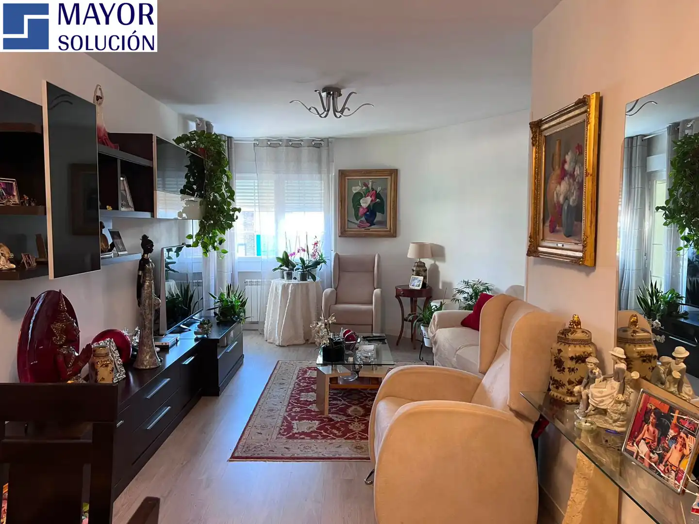 Sala de estar de Piso en venta en Arganda del Rey con Aire acondicionado, Calefacción y Parquet