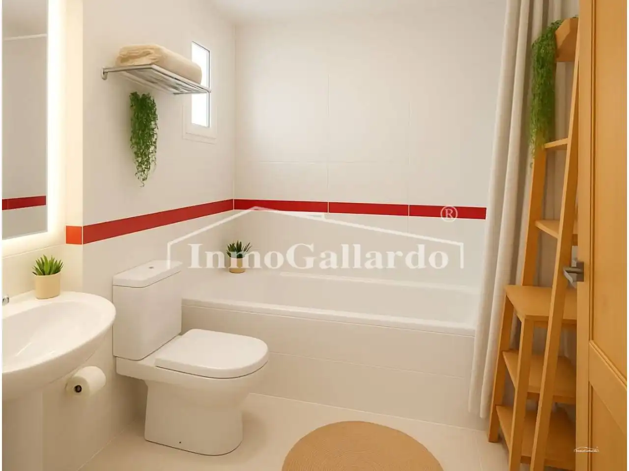 Baño de Apartamento en venta en Rincón de la Victoria con Aire acondicionado, Calefacción y Terraza