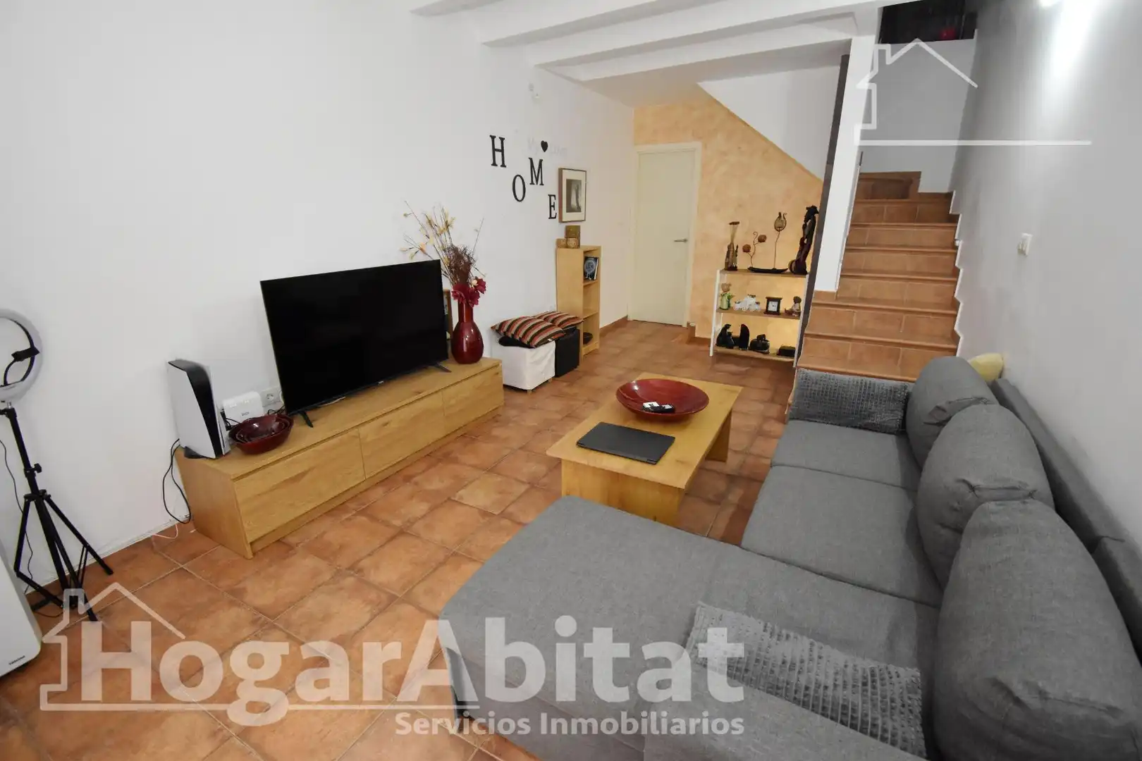 Living room of Houses for sale in Onda  with Air Conditioner, Heating and Terrace