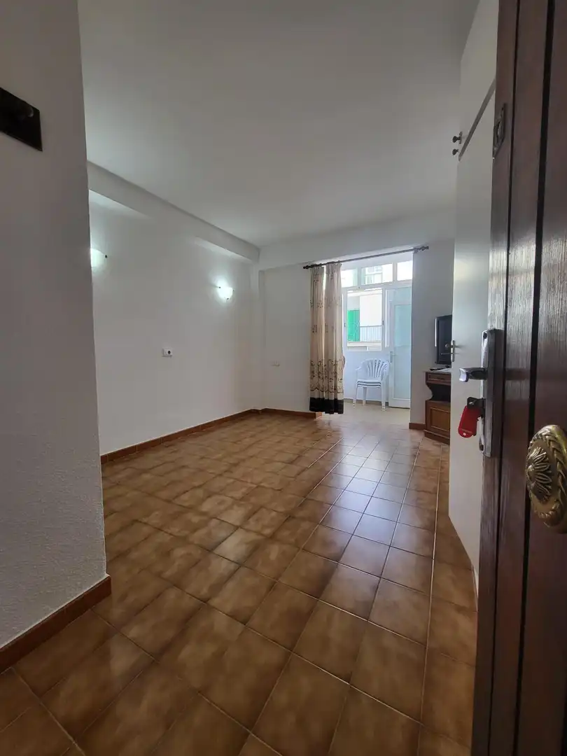 Sala d'estar de Estudi de lloguer en  Palma de Mallorca amb Moblat
