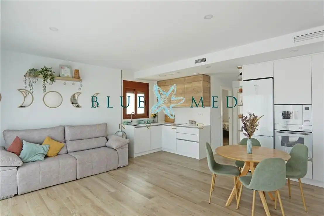 Sala de estar de Ático en venta en Puerto de Mazarrón