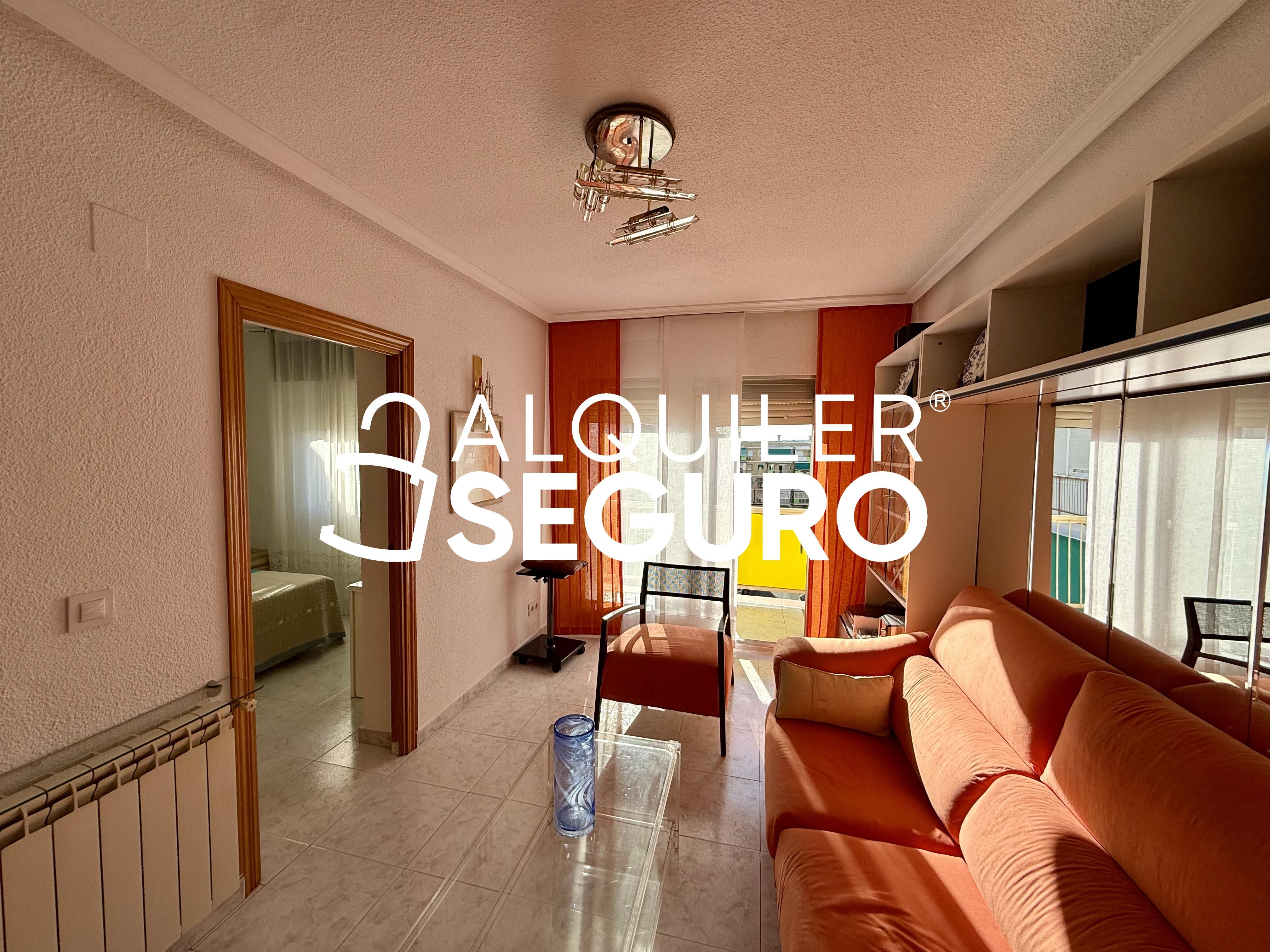 Living room of Flat to rent in Leganés  with Heating, Terrace and Furnished