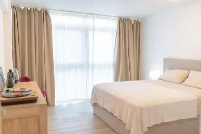 Schlafzimmer von Erdgeschoss zum Verkauf in Calvià mit Klimaanlage, Heizung und Terrasse