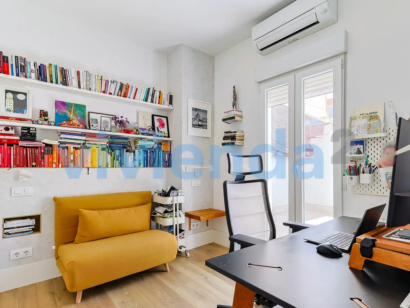 Sala de estar de Ático en venta en Madrid con Aire acondicionado, Calefacción y Terraza