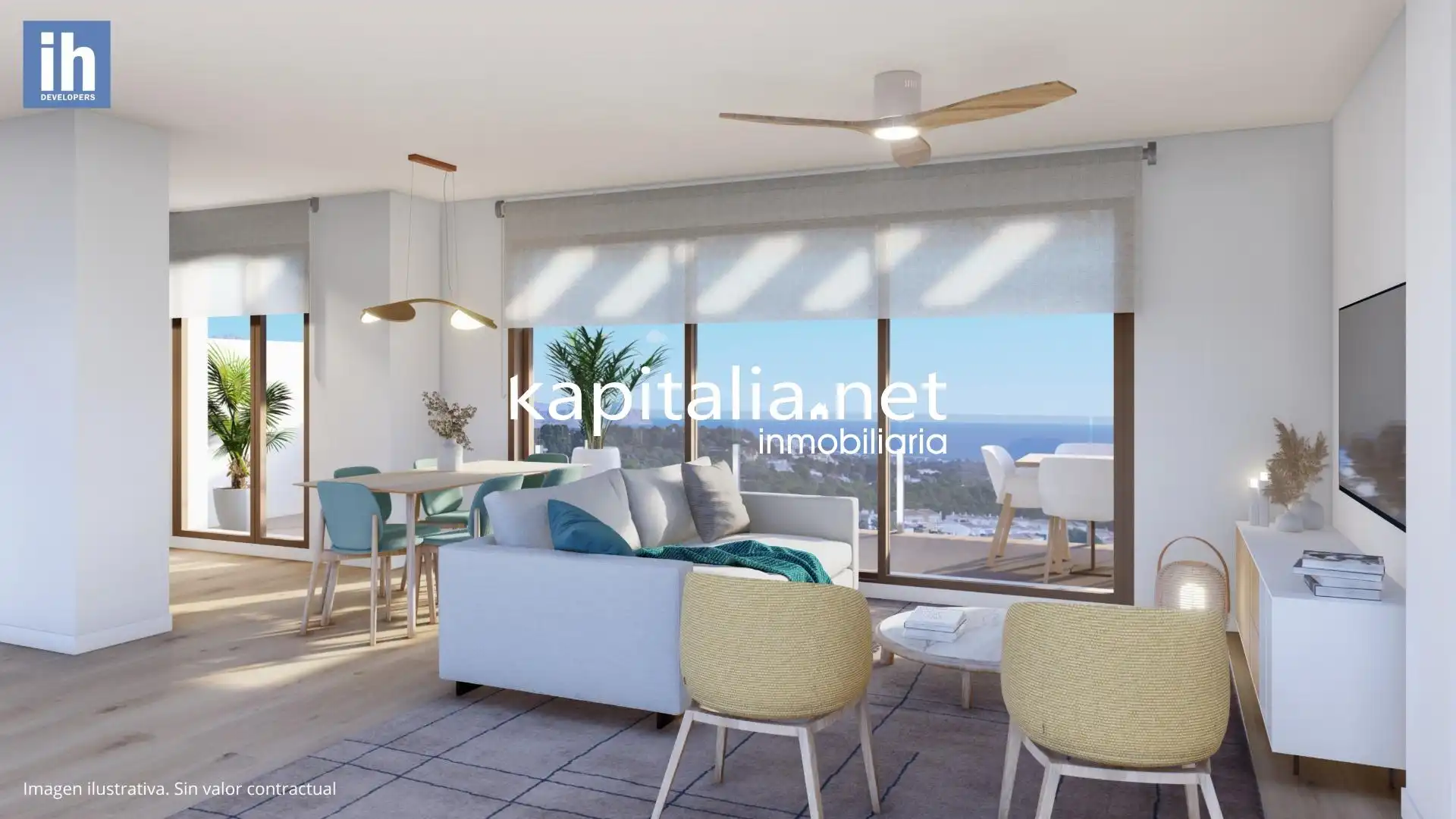 Habitación de Casa o chalet en venta en La Nucia con Aire acondicionado y Piscina comunitaria