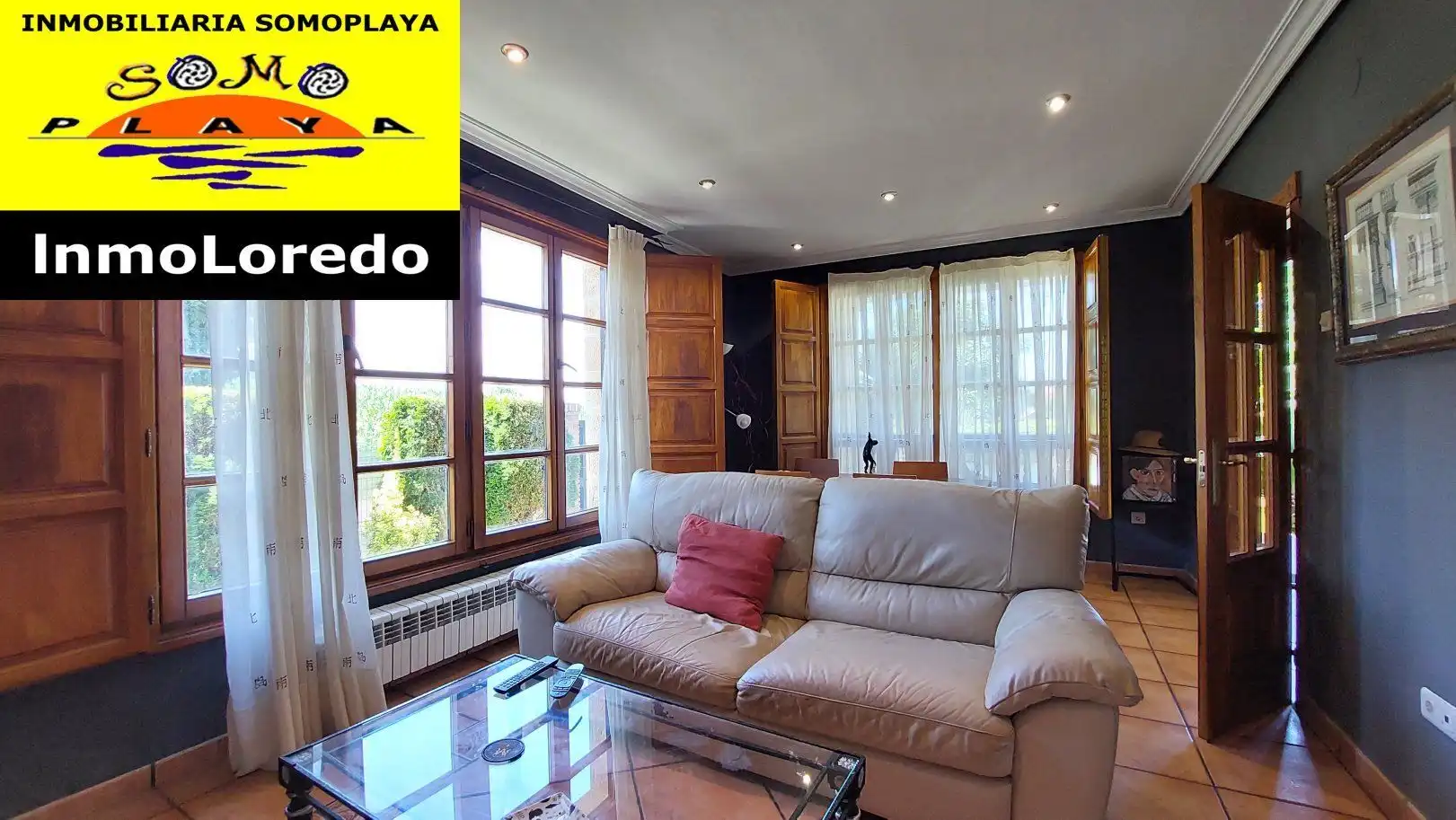 Sala de estar de Casa o chalet en venta en Ribamontán al Mar con Calefacción y Jardín privado