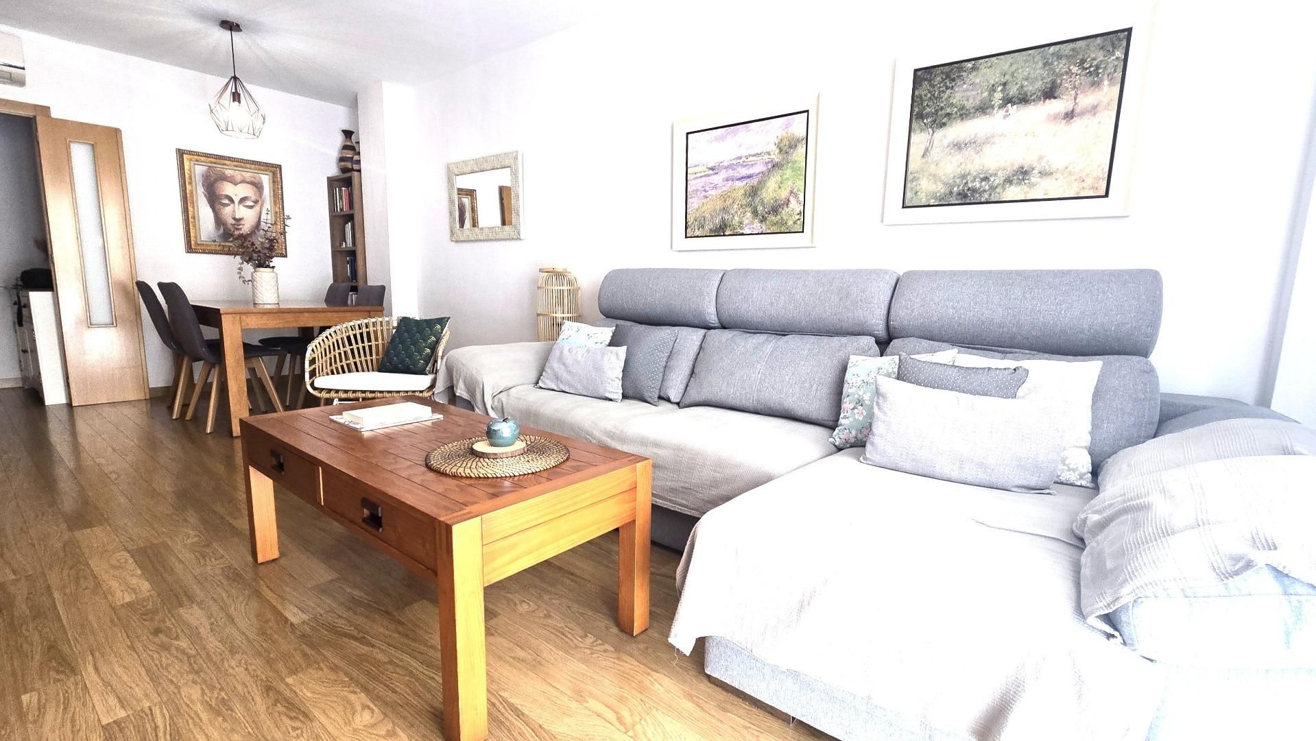 Sala d'estar de Pis en venda en Alicante / Alacant amb Aire condicionat, Calefacció i Balcó