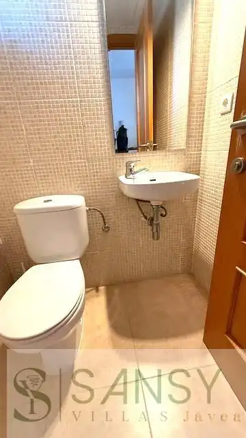 Baño de Dúplex de alquiler en Jávea / Xàbia con Aire acondicionado, Calefacción y Terraza