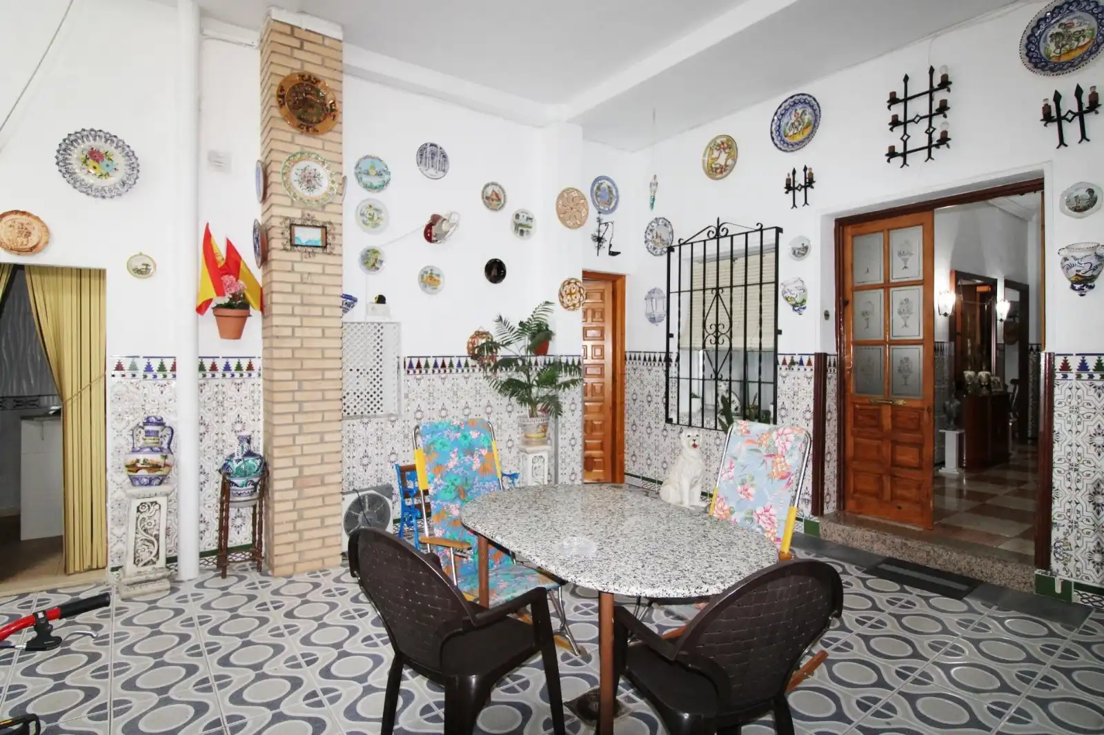 Menjador de Casa o xalet en venda en Córdoba amb Terrassa