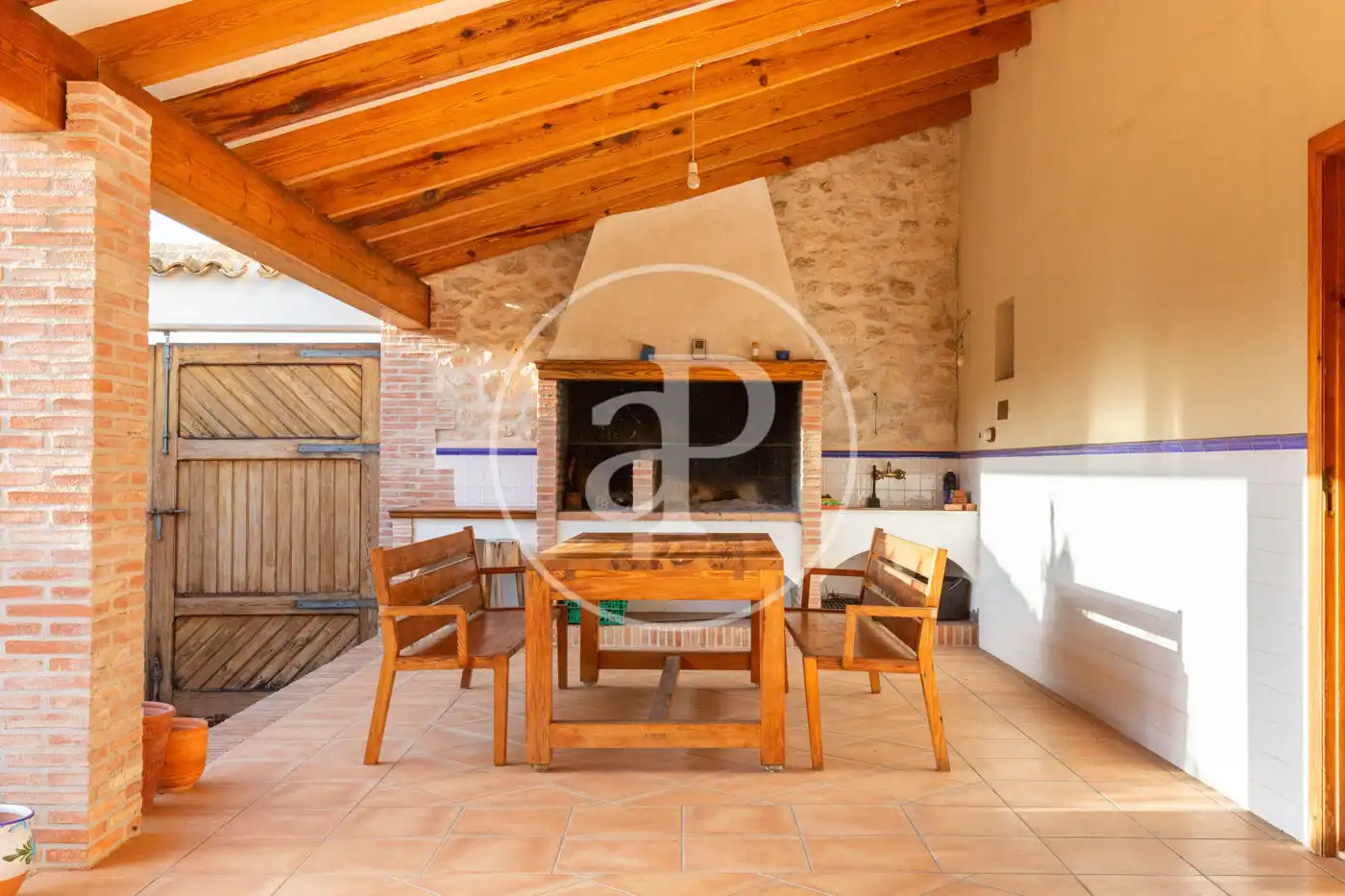 Terrassa de Finca rústica en venda en Alicante / Alacant amb Calefacció, Jardí privat i Terrassa