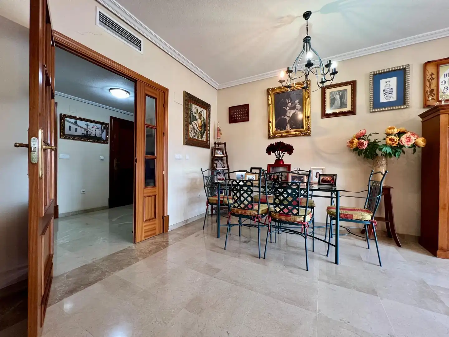 Dining room of Flat for sale in Córdoba  with Air Conditioner, Private garden and Terrace