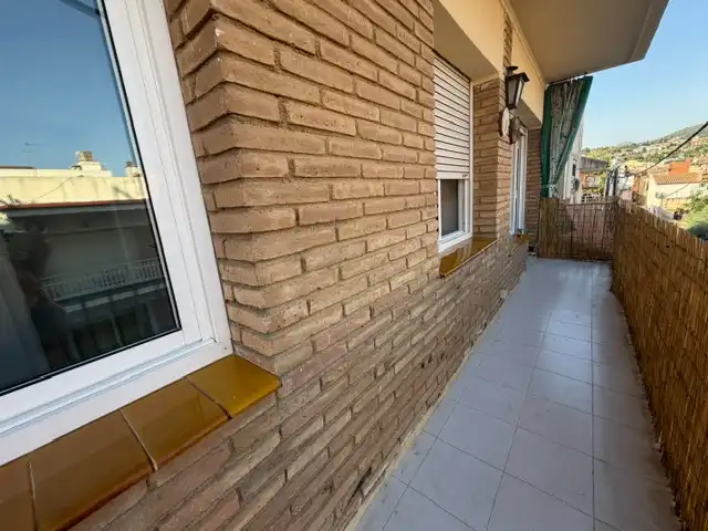 Außenansicht von Wohnung zum Verkauf in Vilassar de Dalt mit Heizung, Ofen und Balkon