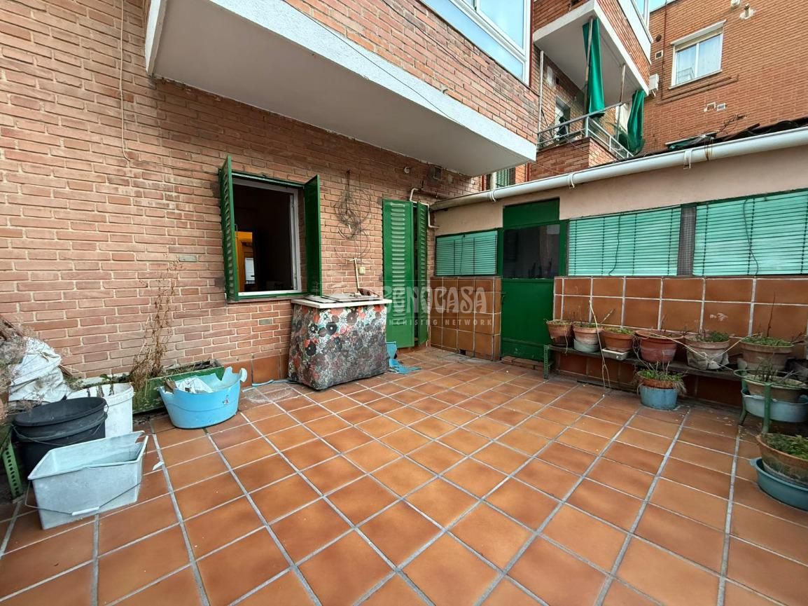 Terrace of Flat for sale in  Madrid Capital  with Heating