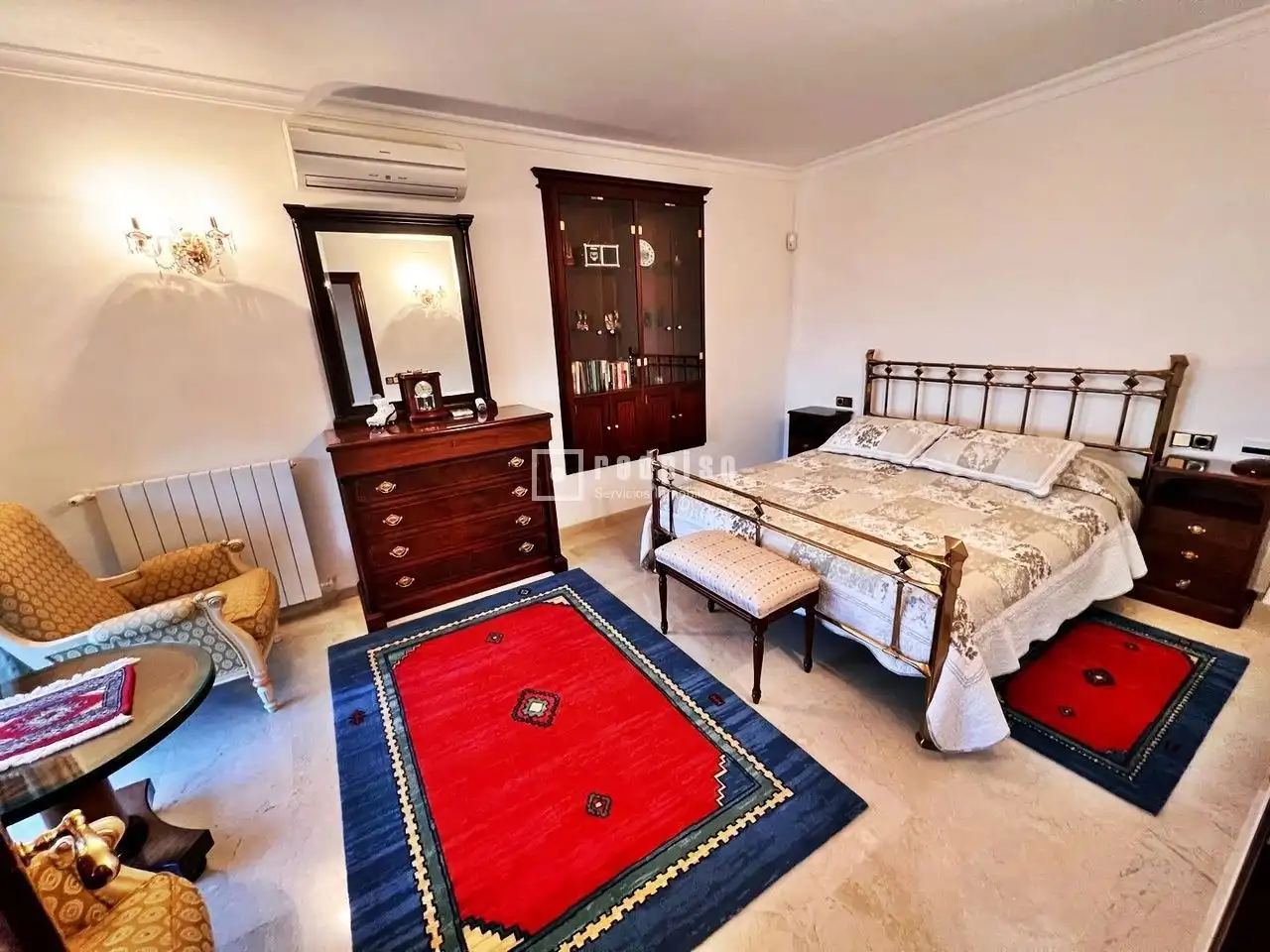 Bedroom of Houses for sale in Málaga  with Air Conditioner, Heating and Private garden