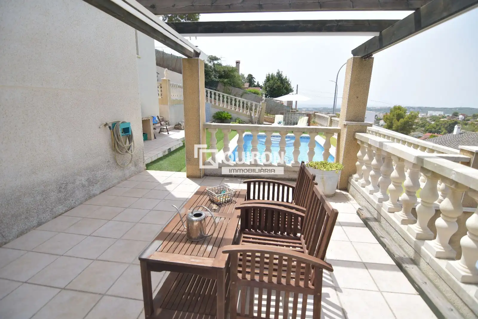 Terrace of Detached homes for sale in Roda de Berà  with Heating, Terrace and Swimming Pool