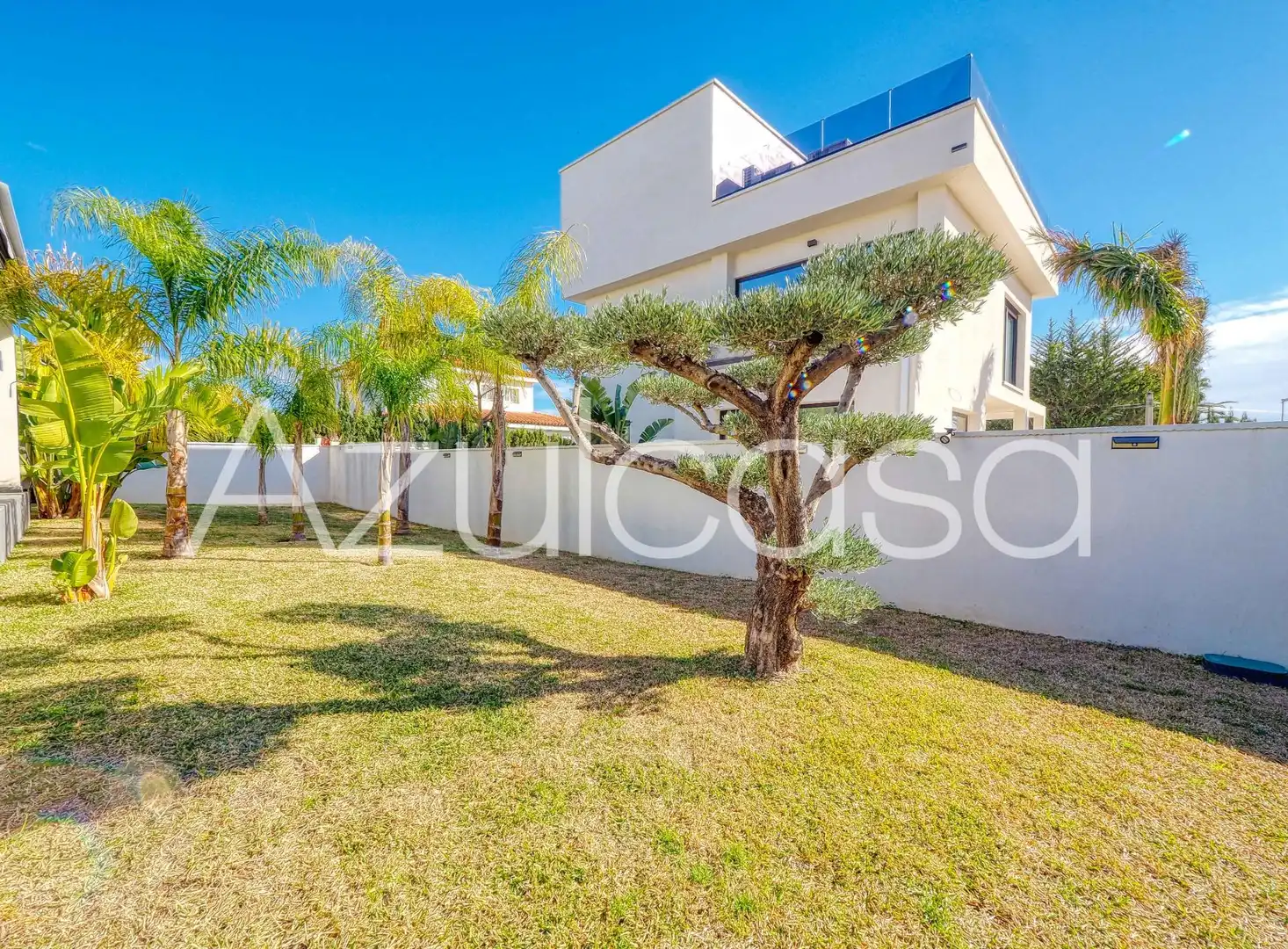Jardín de Casa o chalet en venta en Sant Joan d'Alacant con Aire acondicionado, Terraza y Piscina