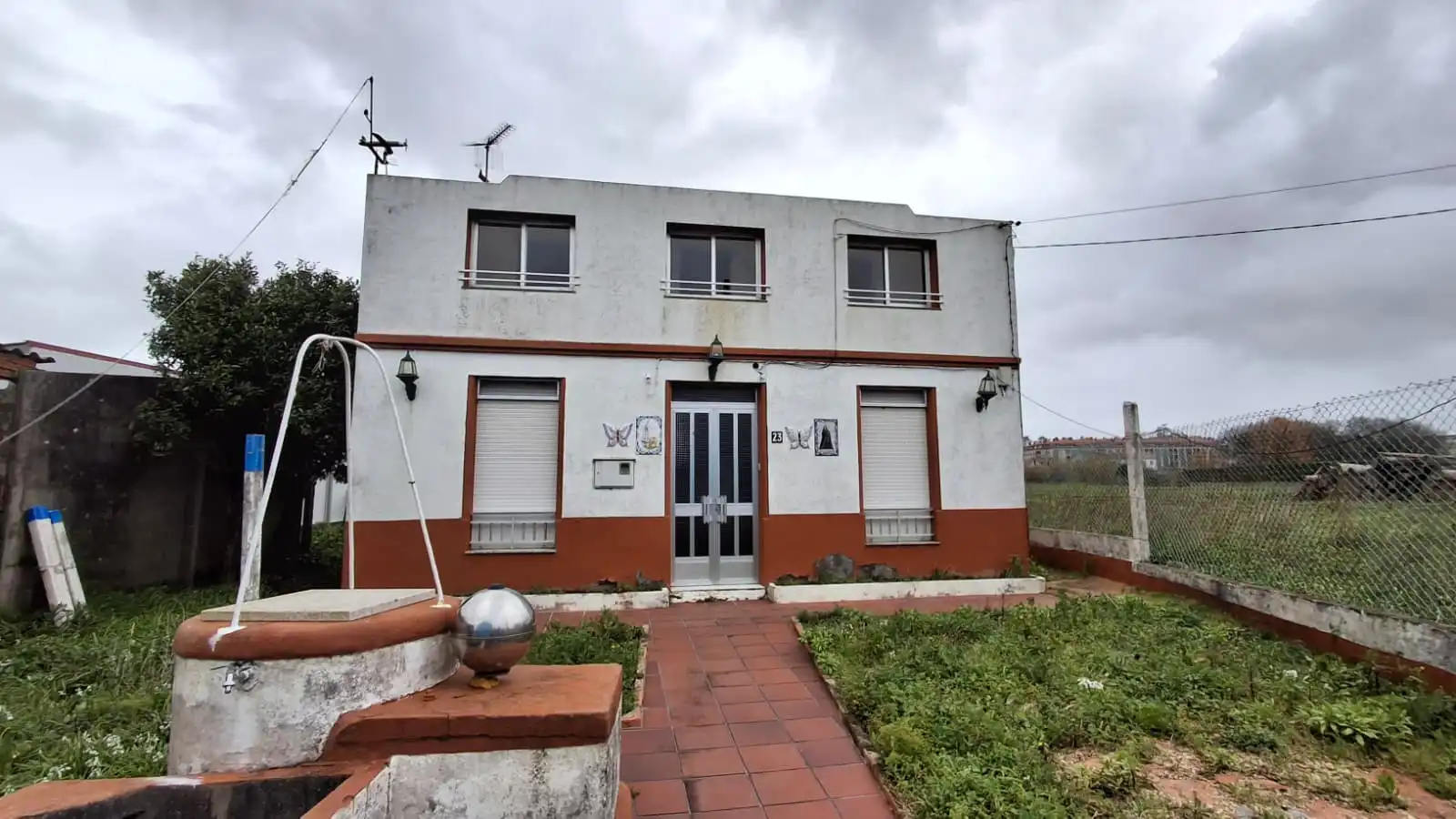 Exterior view of Houses for sale in Boiro  with Private garden and Storage room