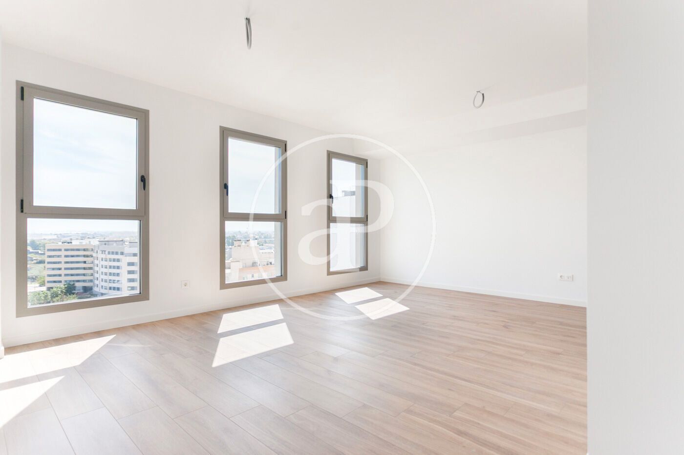 Bedroom of Flat for sale in  Valencia Capital  with Air Conditioner, Heating and Private garden