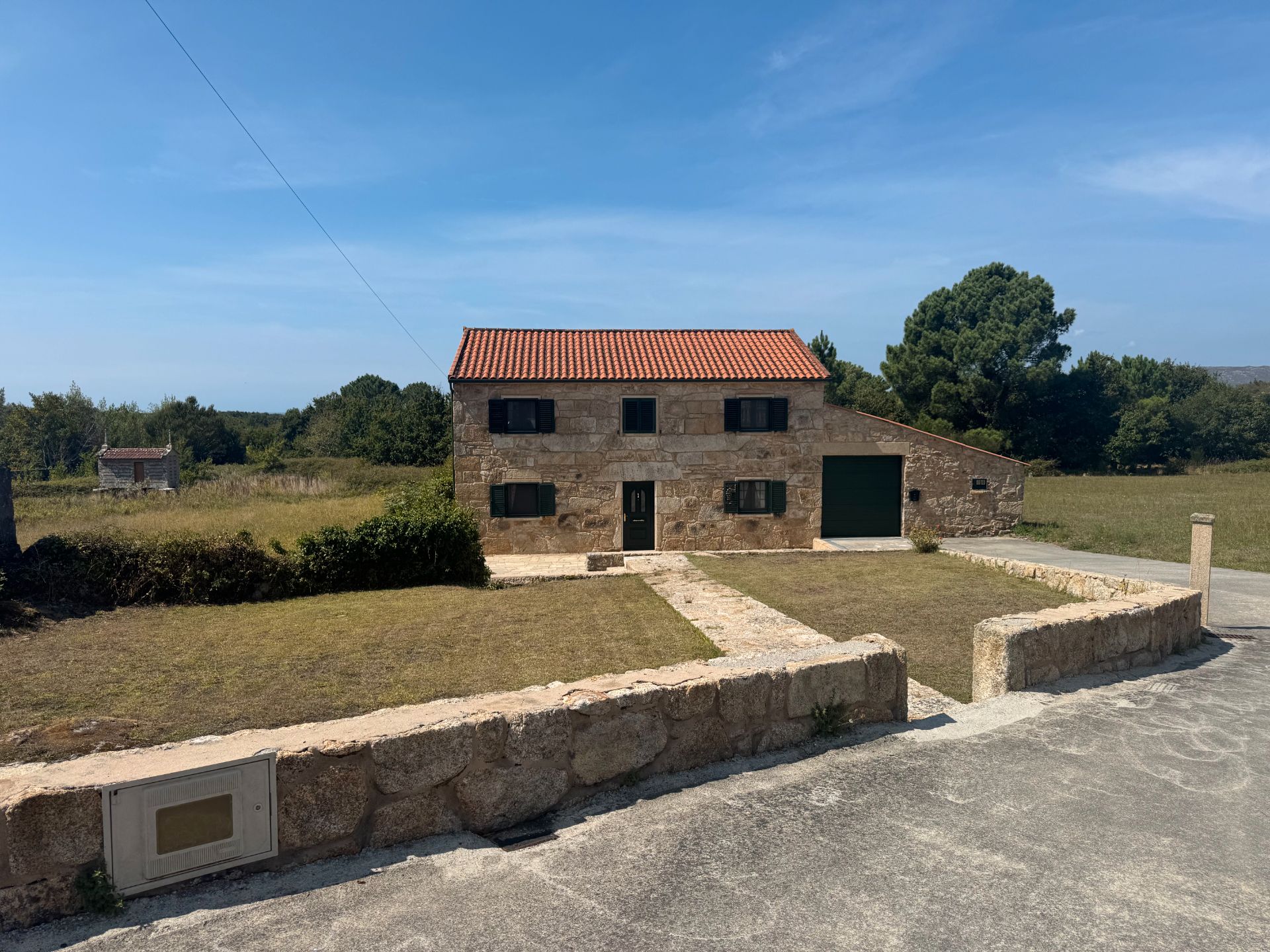 Exterior view of Country house for sale in Carnota  with Heating, Private garden and Balcony