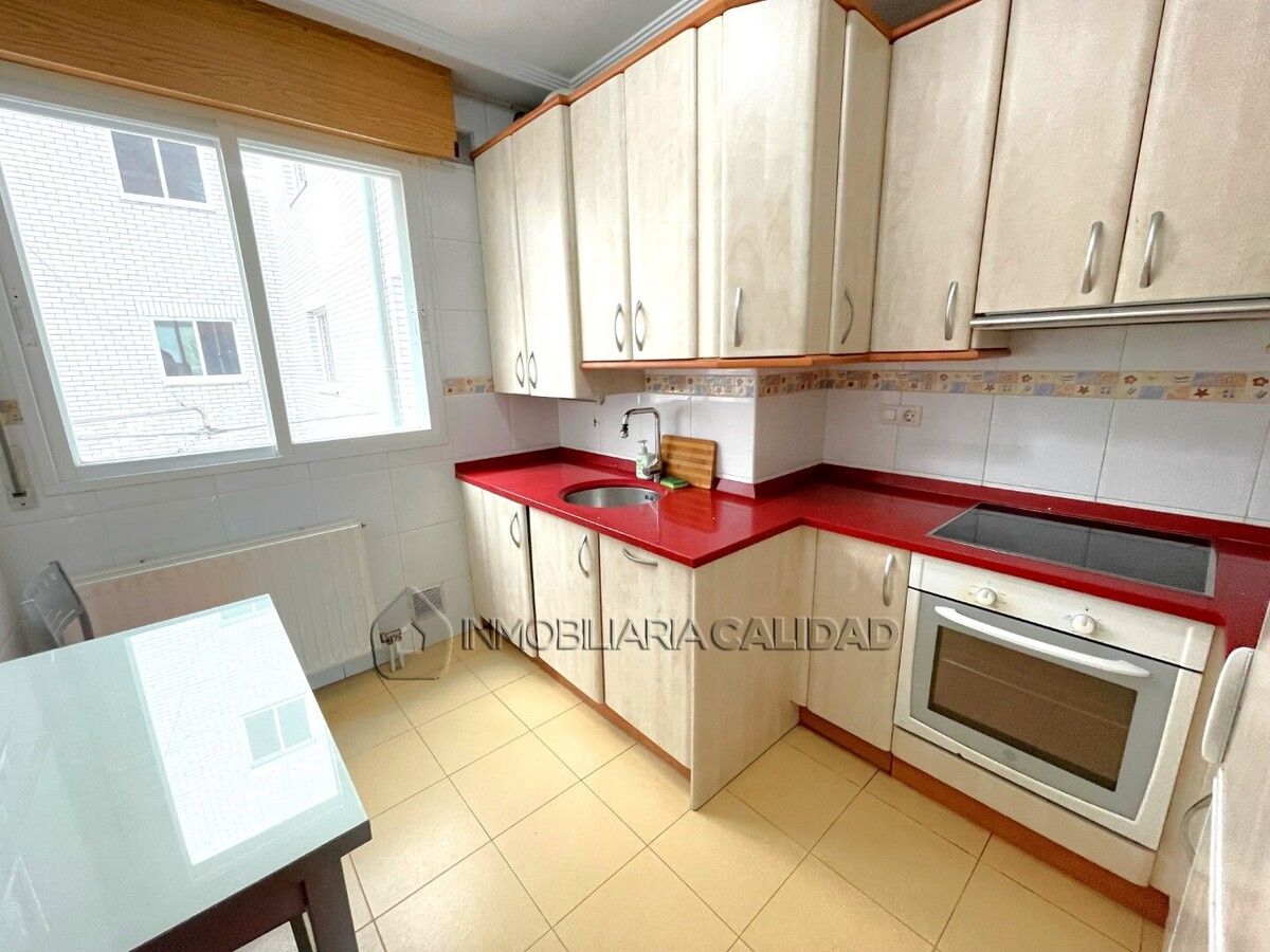 Kitchen of Flat for sale in Burgos Capital  with Heating, Terrace and Storage room