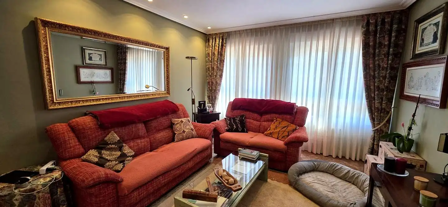 Living room of Houses for sale in Valdés - Luarca  with Heating, Private garden and Parquet flooring