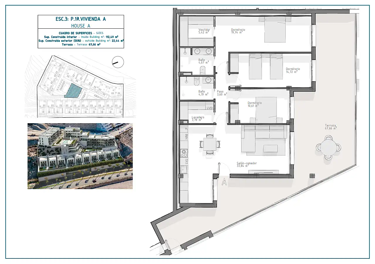 Apartament amb terrassa en venda a El Hornillo, imagen 10