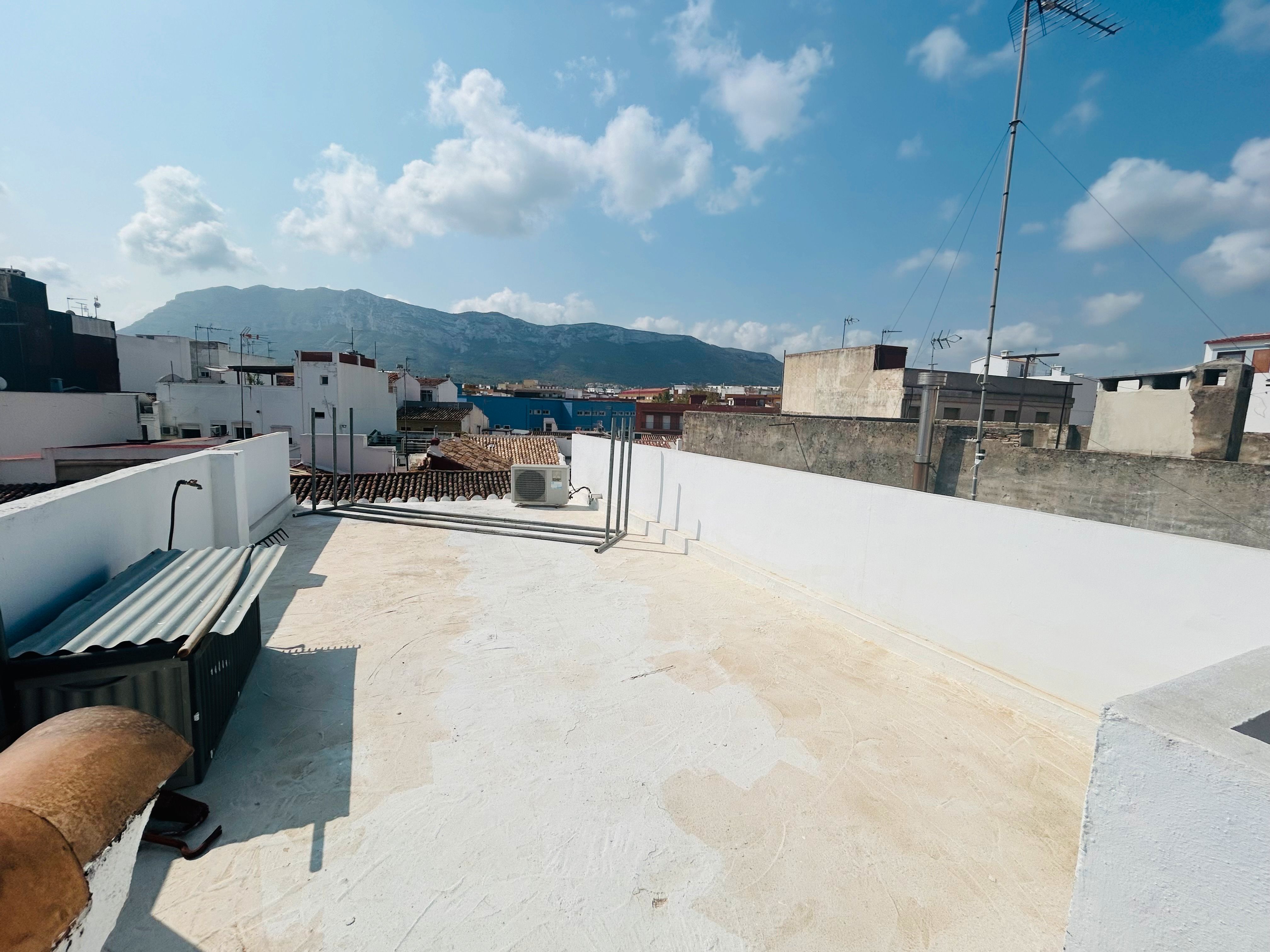 Terrassa de Casa adosada en venda en Dénia amb Aire condicionat, Calefacció i Terrassa