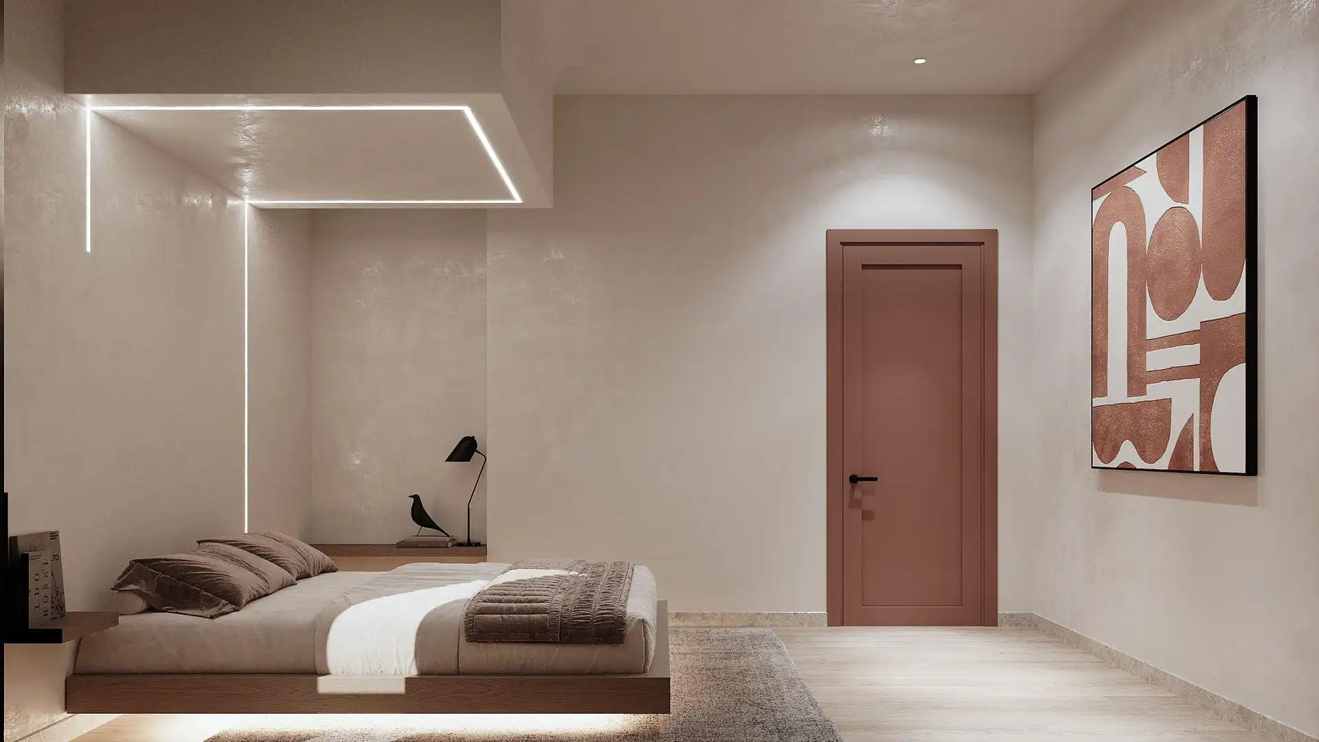 Habitación de Apartamento en venta en Benidorm con Aire acondicionado, Calefacción y Jardín privado