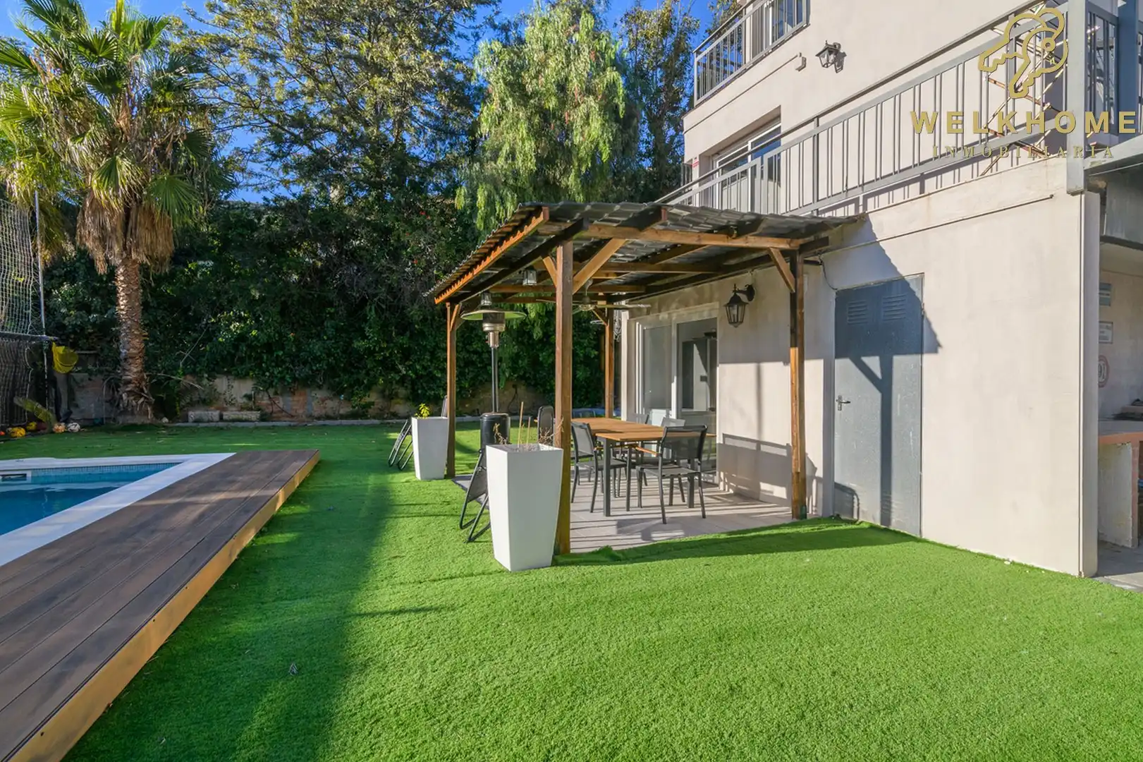 Terrace of Houses for rent in Castelldefels  with Air Conditioner, Heating and Private garden